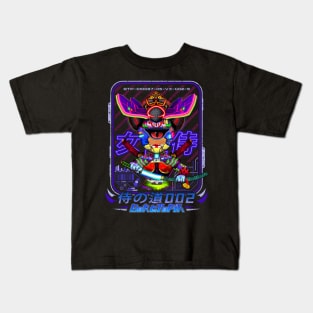 Lady Samurai BoRGToPiA 002 Kids T-Shirt